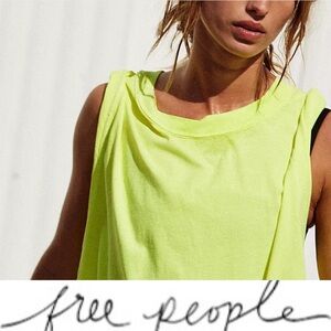 Adorable, Free People Movement highlighter tank top❤️NWOT